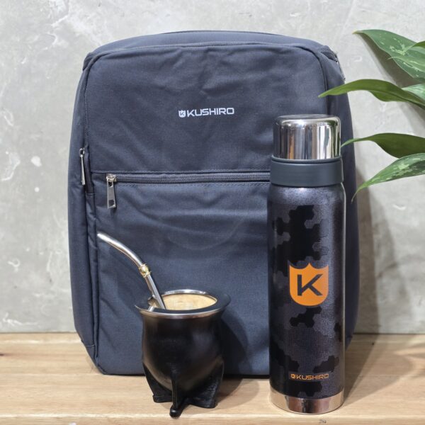Combo Mate Camionero + Bombilla + Mochila + Termo