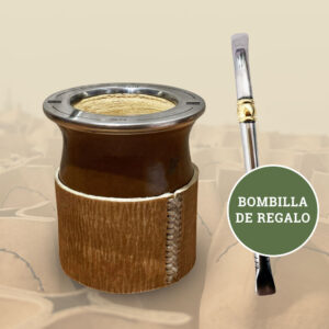 Mate Camionero Criollo Personalizado + Bombilla de regalo